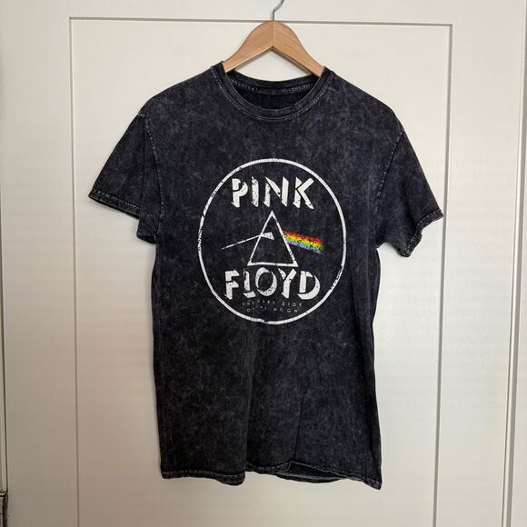 Pink Floyd 1973 Dark Side of the Moon North American Tour T Shirt Sz Medium - Picture 1 of 9